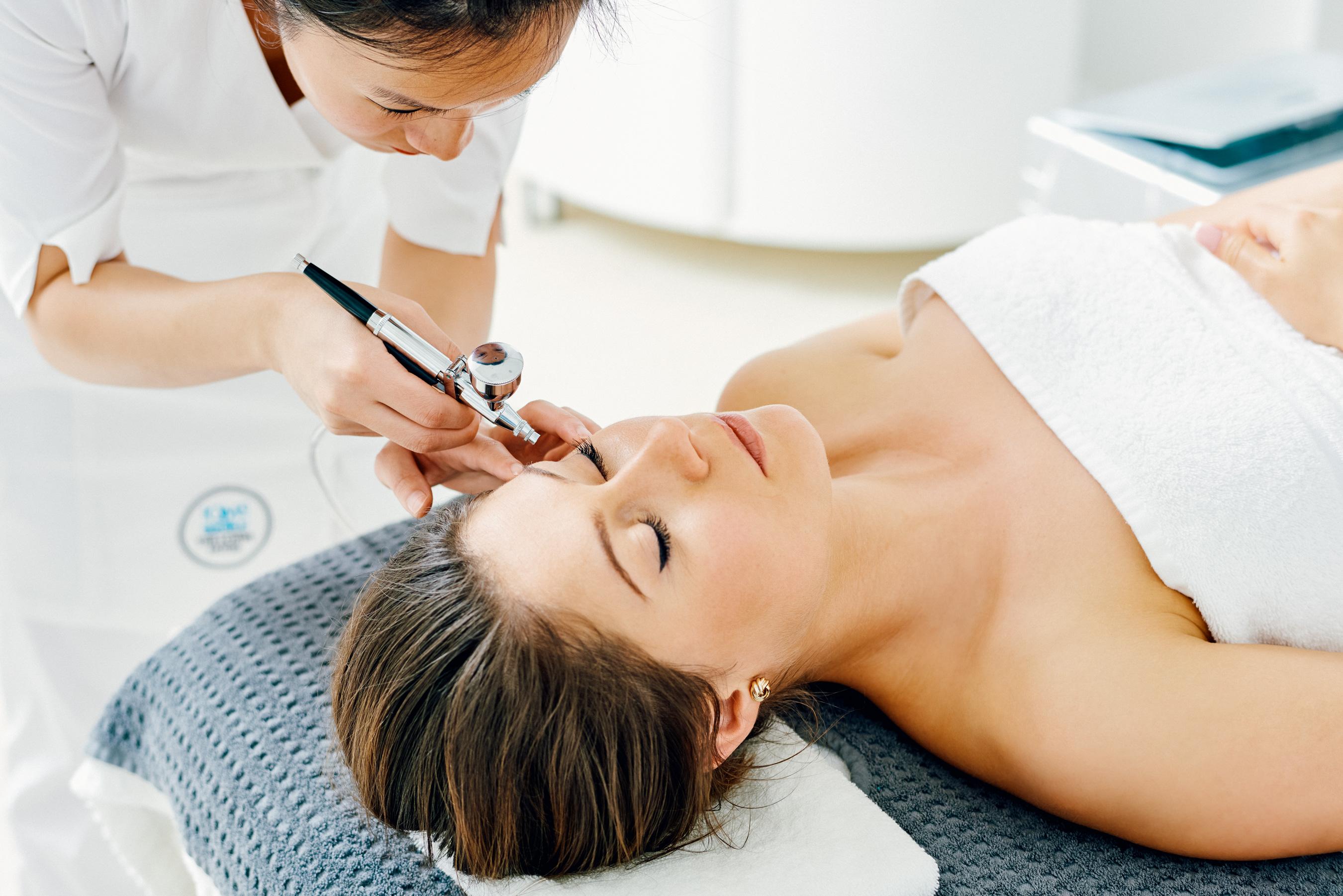 The Lowry Hotel Manchester Kültér fotó Oxygen facial