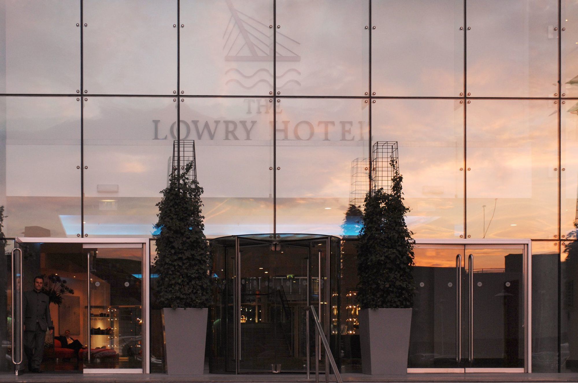 The Lowry Hotel Manchester Kültér fotó Lowry Hotel